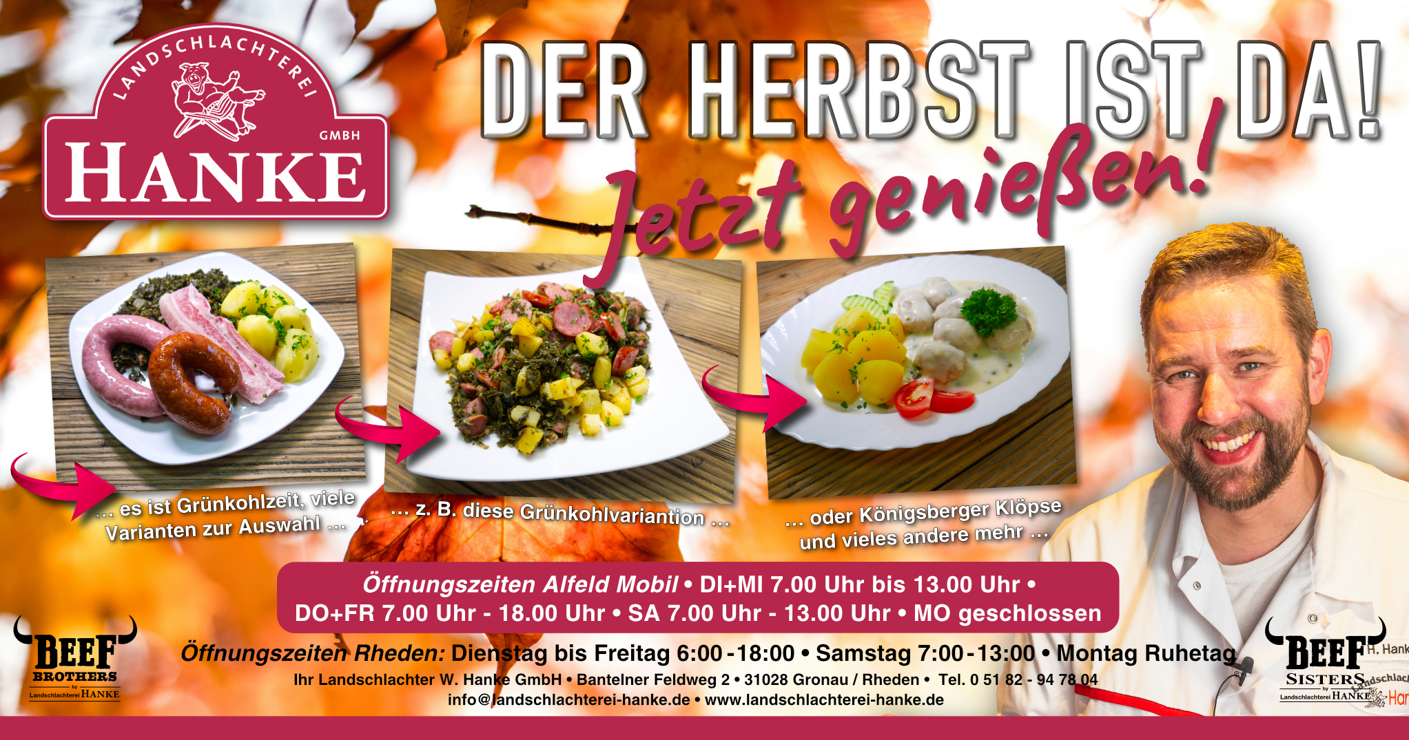 Landschlachterei Hanke Herbstzeit